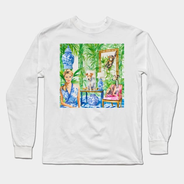 Keeping the balance right Long Sleeve T-Shirt by SophieClimaArt